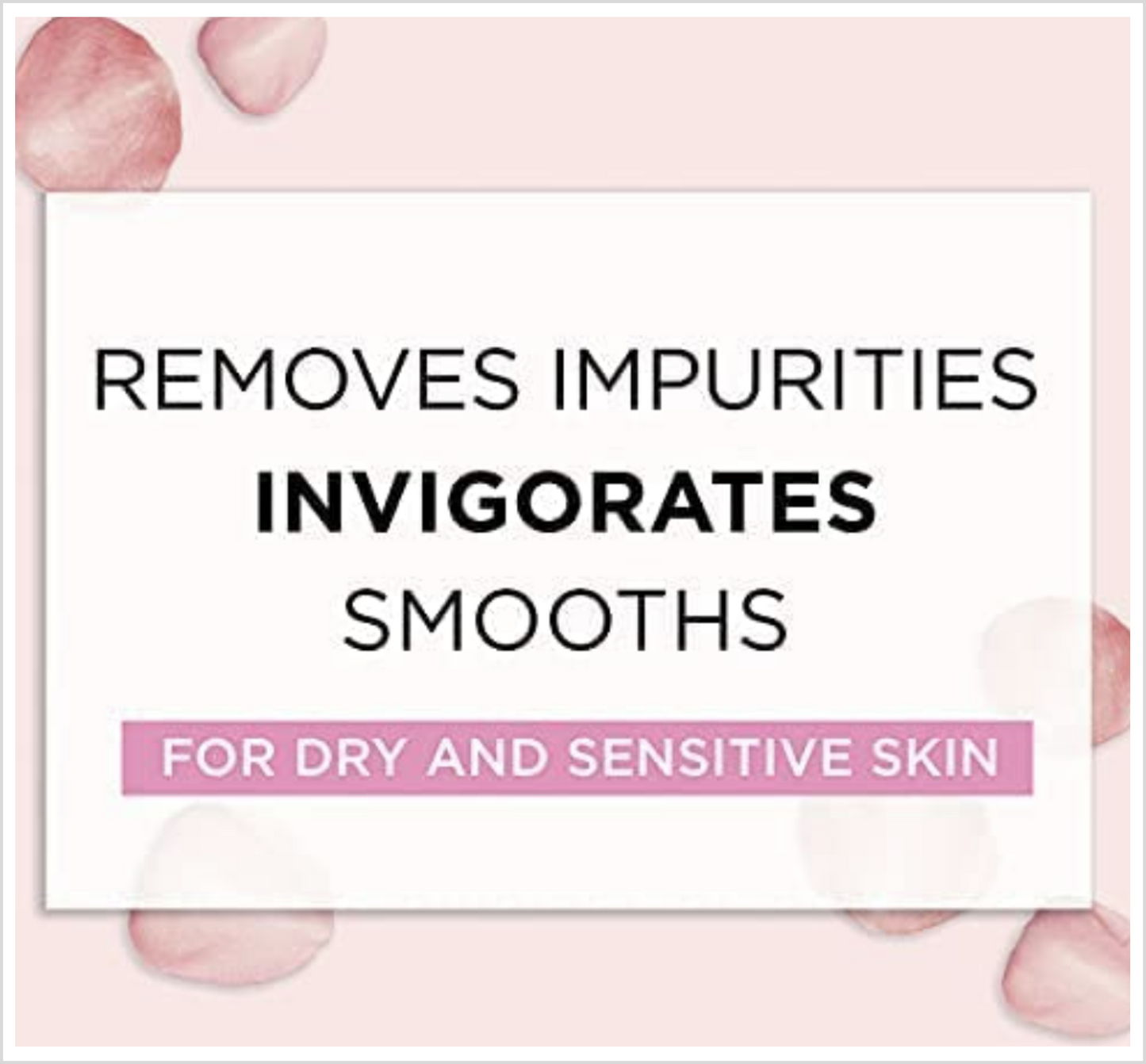 L'Oréal Paris Fine Flowers Toner Rose & Jasmine for Dry & Sensitive Skin 400ml