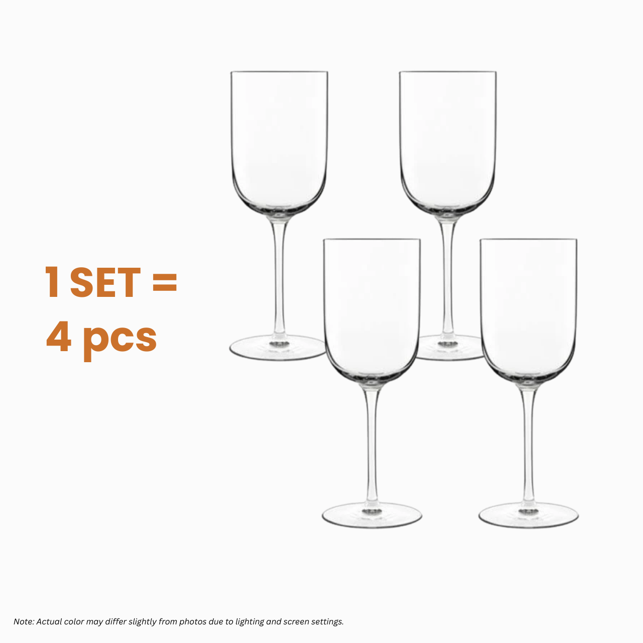 LUIGI BORMIOLI Sublime 40cl (13.5oz) Crystal Wine Glass (Set of 4)