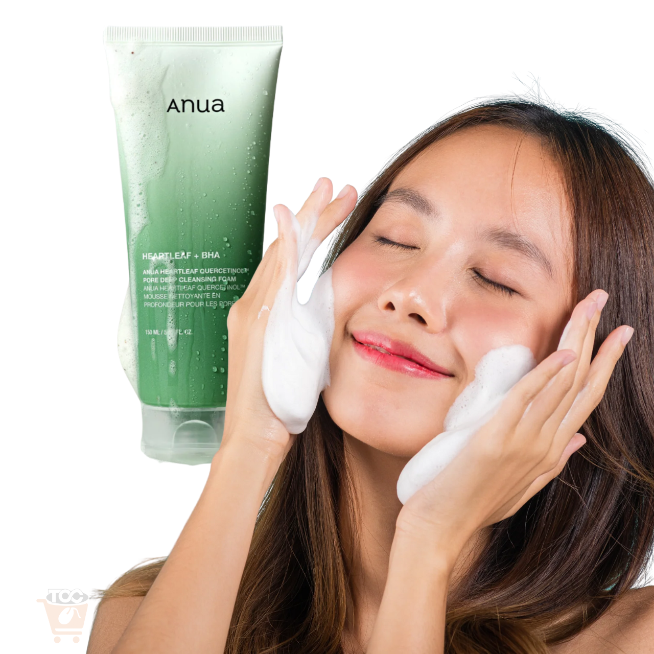 ANUA Heartleaf Quercetinol™ Pore Deep Cleansing Foam 150ml