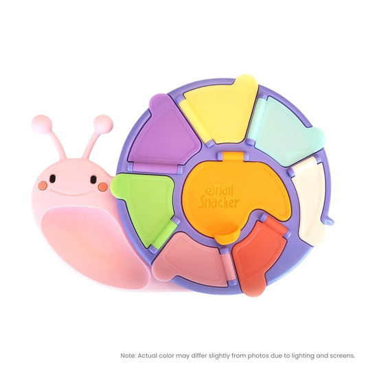 BOBABY Baby Portable Snail Snacker Box - Pink