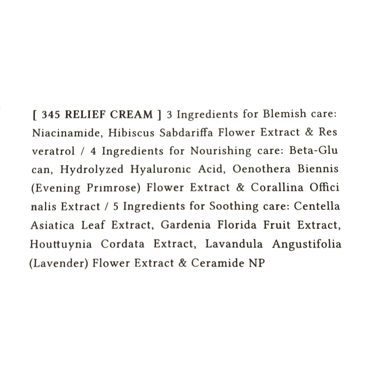 DR. ALTHEA 345 Relief Cream 50ml