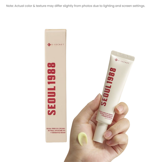 K-SECRET - SEOUL 1988 Eye Cream: Retinal Liposome 4% + Fermented Bean 30ml
