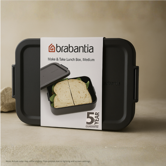 BRABANTIA Make & Take Lunch Box, Medium (Dark Grey) - 1 pc.