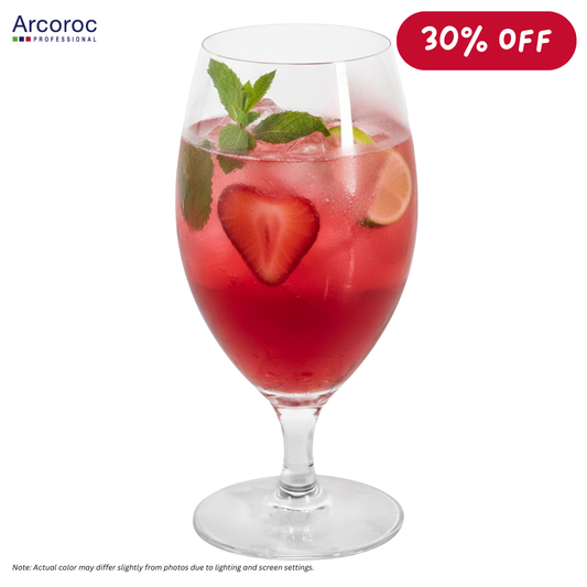 ARCOROC Malea 6-piece Stem Glass Set, 47cl (15.25 oz)