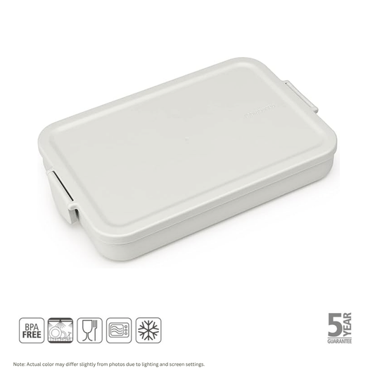 BRABANTIA Make & Take Lunch Box, Flat (Light Grey) - 1 pc.