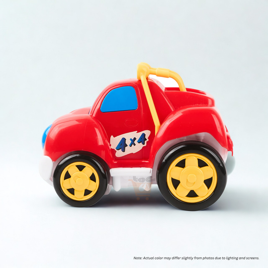 KIDDY GO!™ Crazy Racer Remote Control Wheels, Red (for ages 18 months and up) - Free AA batteries x 5