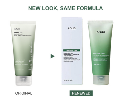 ANUA Heartleaf Quercetinol™ Pore Deep Cleansing Foam 150ml