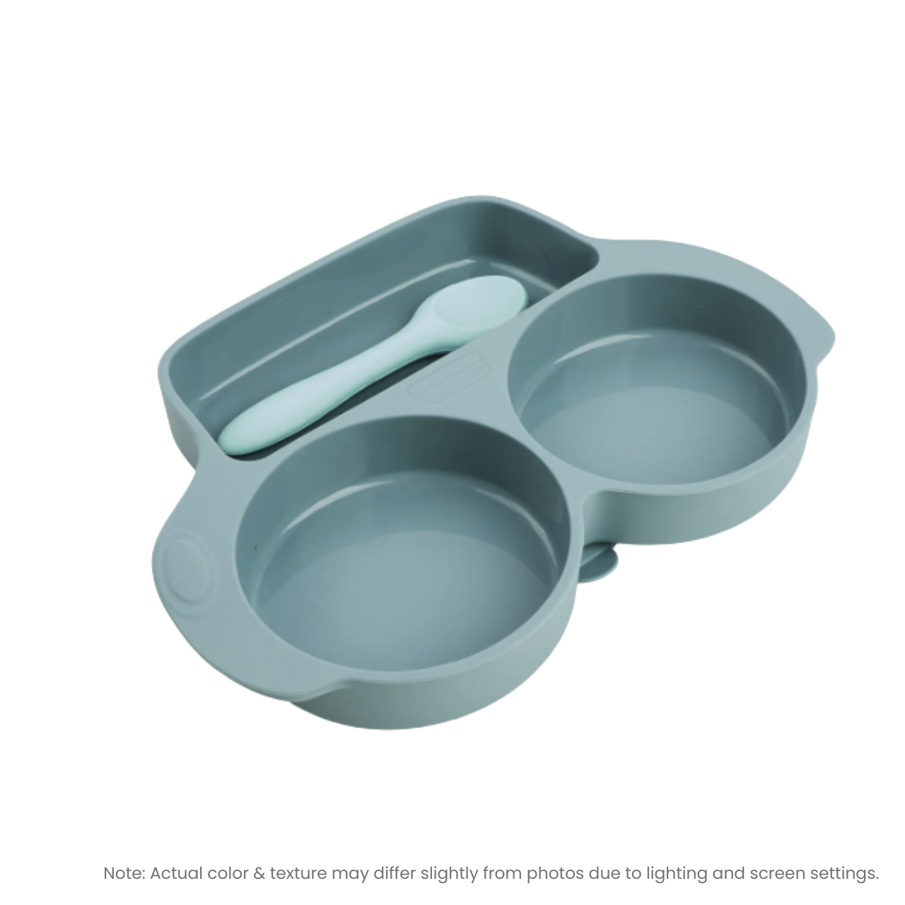 PRESCHOOL FUN Silicone Baby Feeding Set (2-pc. set)