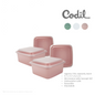 CODIL Microset 411/011 set (4-piece food storage)