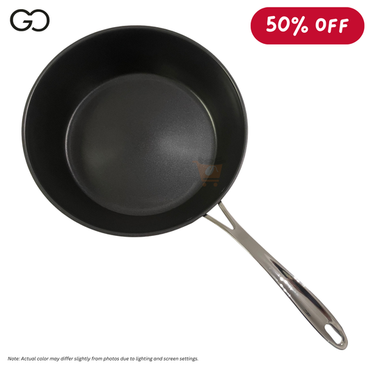 GUEST OF Non-Stick 28cm Fry Pan - Stainless Steel