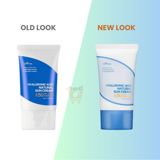 ISNTREE Hyaluronic Acid Natural Sun Cream SPF 50 PA++++ UVA/UVB 50ml