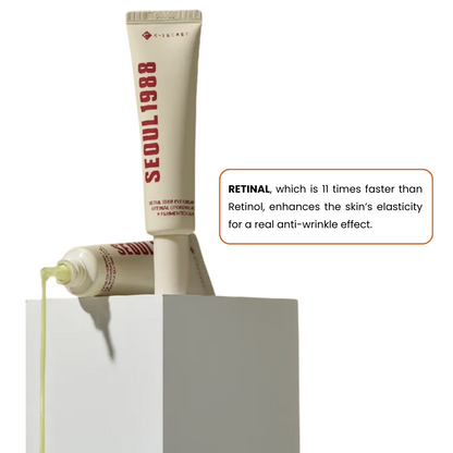K-SECRET - SEOUL 1988 Eye Cream: Retinal Liposome 4% + Fermented Bean 30ml