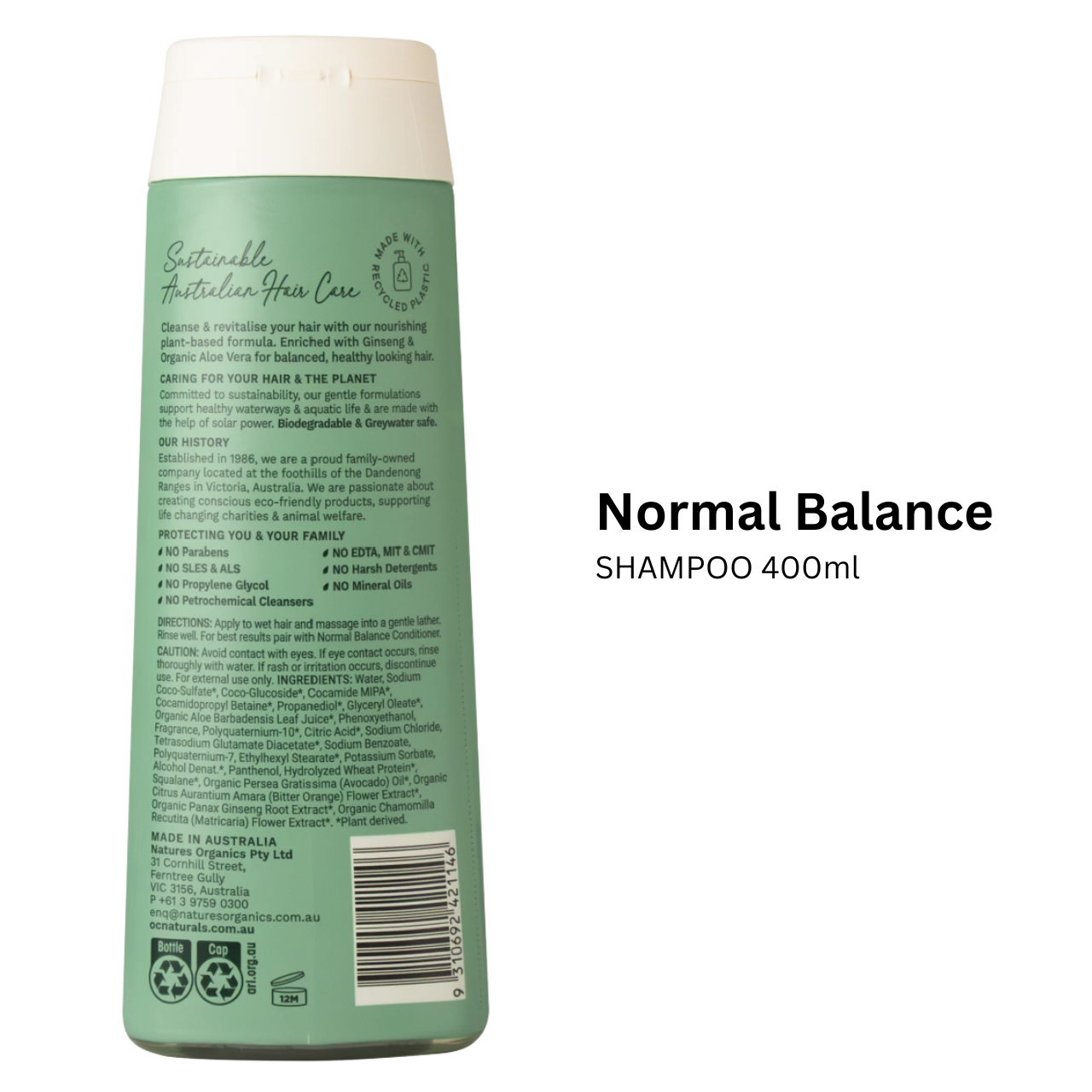 OC NATURALS Shampoo 400ml