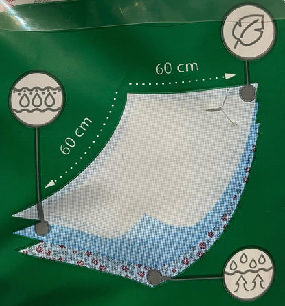 PETINO Hygienic Underpads for Pets 60x60cm | 10 pads