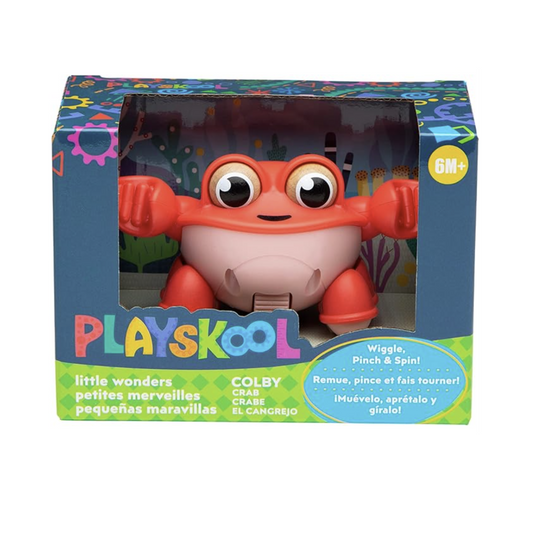 PLAYSKOOL Little Wonders - Colby Crab Sensory Toy (for ages 6 months and up)