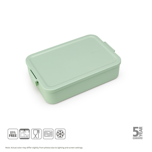 BRABANTIA Make & Take Lunch Box, Medium (Jade Green) - 1 pc.