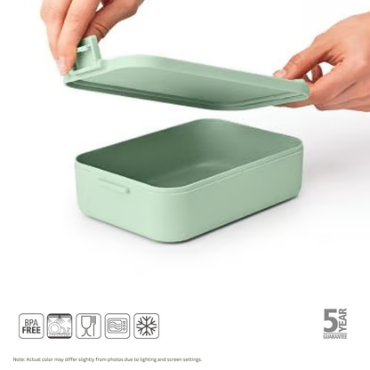 BRABANTIA Make & Take Lunch Box, Medium (Jade Green) - 1 pc.